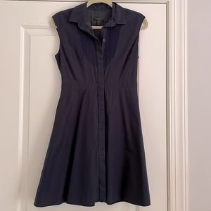 J. Crew Navy sleeveless dress
